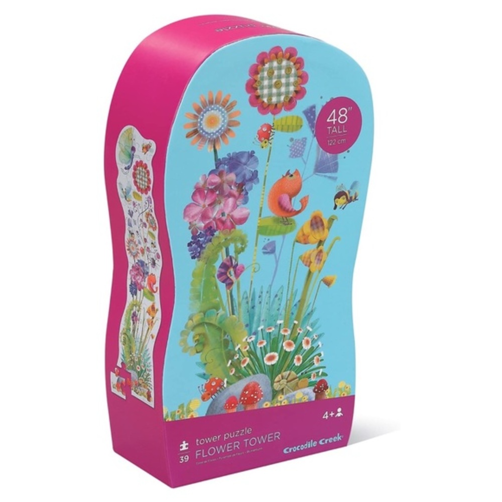 Flower Tower Floor Puzzle